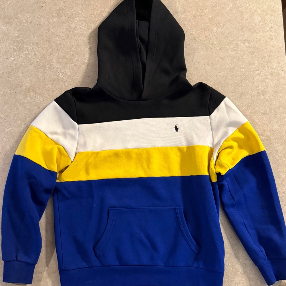 Colorblock Hoodie with Logo